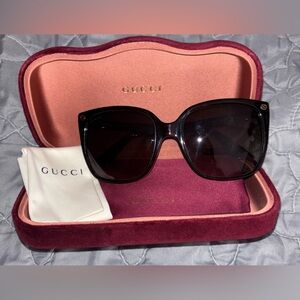 Gucci Dark Brown Sunglasses